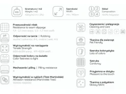 Kanapa rozkładana Cotonn Modullo 03 szara * Eltap Online