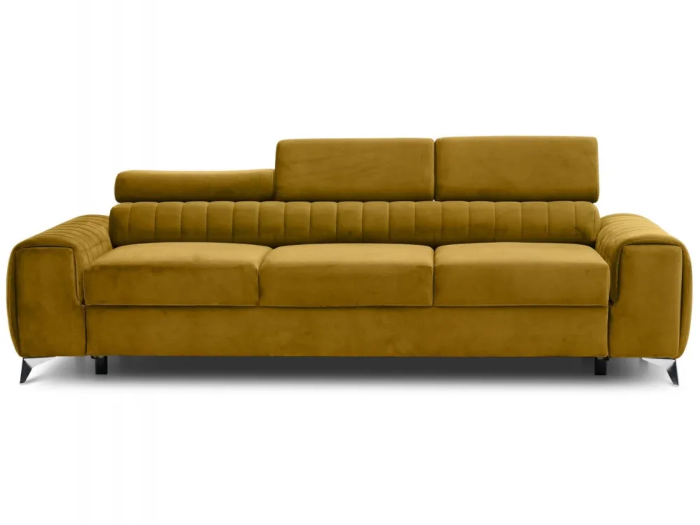 Kanapa z funkcją spania Laurence Nube 45 żółta * Eltap Discount