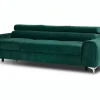 Kanapa z funkcją spania Laurence Nube 35 ciemno zielona * Eltap Discount