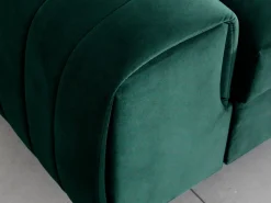Kanapa z funkcją spania Laurence Nube 35 ciemno zielona * Eltap Discount