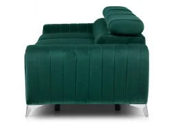 Kanapa z funkcją spania Laurence Nube 35 ciemno zielona * Eltap Discount