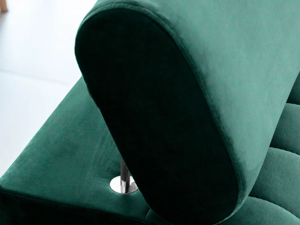 Kanapa z funkcją spania Laurence Nube 35 ciemno zielona * Eltap Discount
