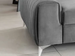 Kanapa z funkcją spania Laurence Nube 3 szara * Eltap Sale