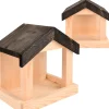 Karmnik dla ptaków drewniany ścienny h23cm * Esschert Design Hot