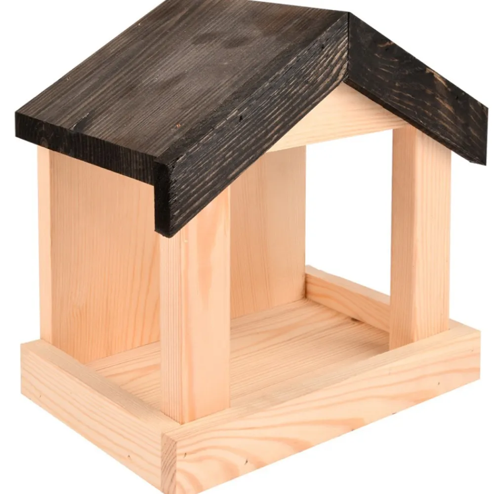 Karmnik dla ptaków drewniany ścienny h23cm * Esschert Design Hot