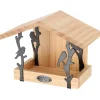 Karmnik dla ptaków ozdobny ścienny 24,5x18,3 cm * Esschert Design Hot