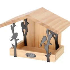 Karmnik dla ptaków ozdobny ścienny 24,5x18,3 cm * Esschert Design Hot