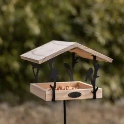 Karmnik dla ptaków ozdobny stojący 131 cm * Esschert Design New