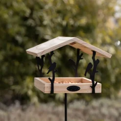 Karmnik dla ptaków ozdobny stojący 131 cm * Esschert Design New