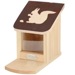 Karmnik dla wiewiórek z okienkiem h20 cm * Esschert Design Outlet