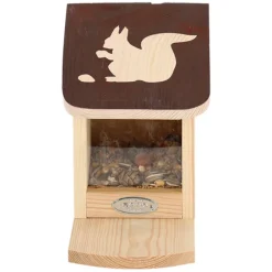 Karmnik dla wiewiórek z okienkiem h20 cm * Esschert Design Outlet