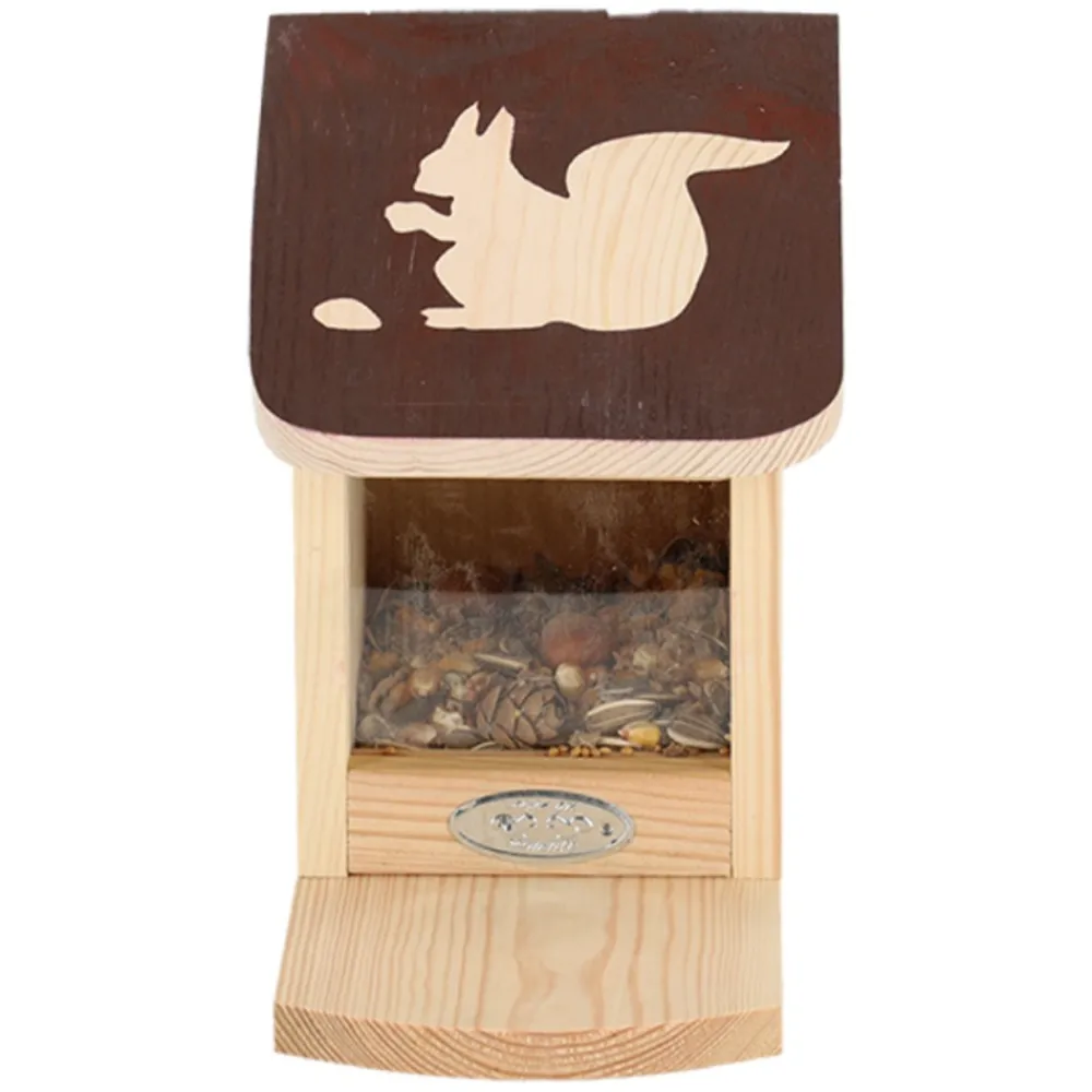 Karmnik dla wiewiórek z okienkiem h20 cm * Esschert Design Outlet