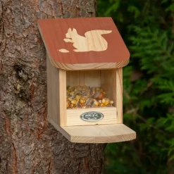 Karmnik dla wiewiórek z okienkiem h20 cm * Esschert Design Outlet