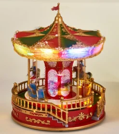 Karuzela świąteczna LED h28 cm * H&S Decoration
