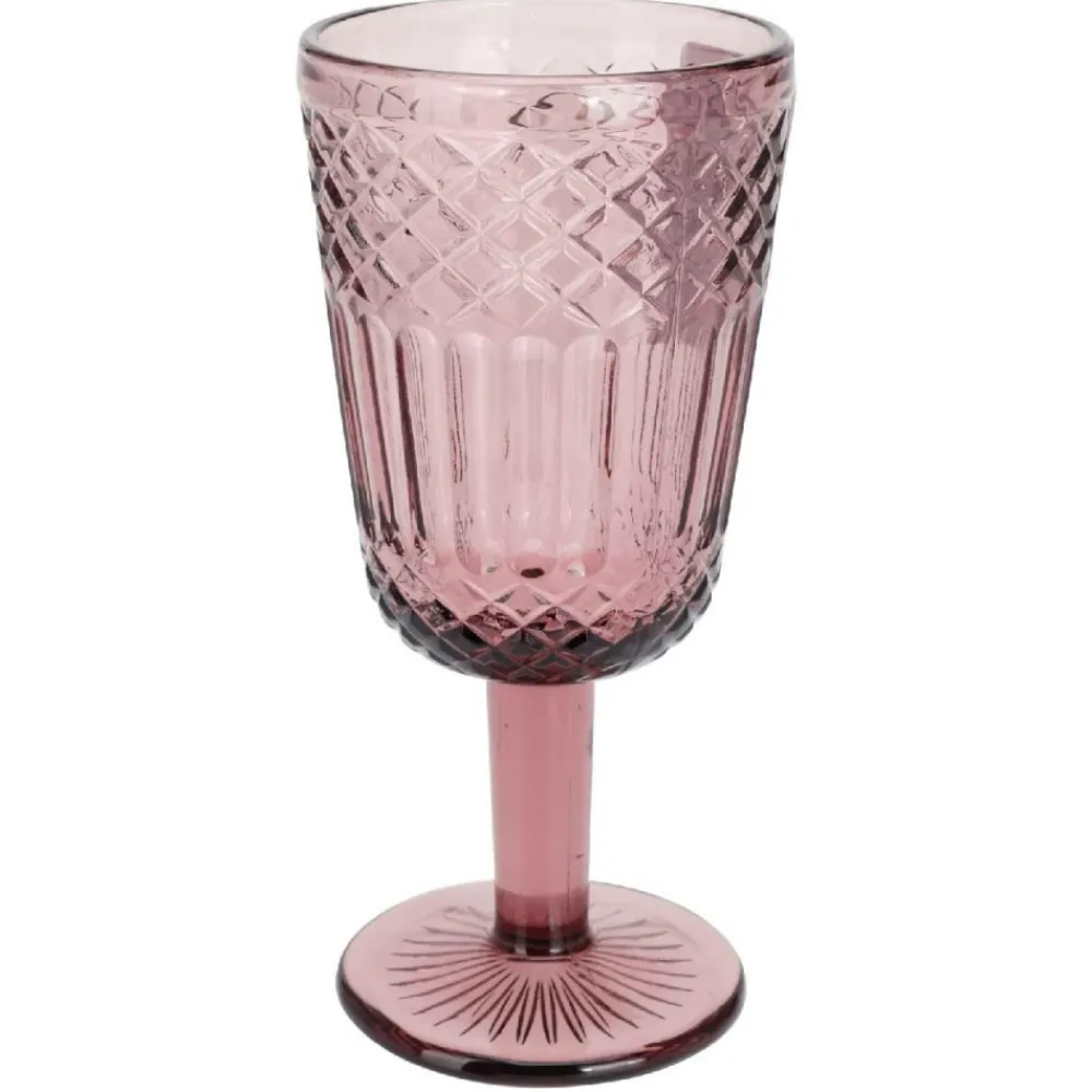 Kieliszek do wina 300 ml – różowy * Siaki Collection Outlet