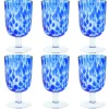 Kieliszki do wina 380 ml 6 szt. Colorburst Blue