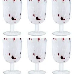 Kieliszki do wina 380 ml 6 szt. Colorburst Purple * Estia New