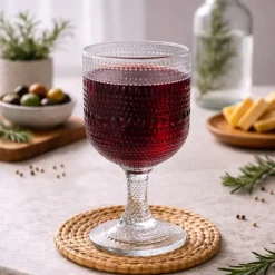 Kieliszki do wina 375 ml 6 szt. Dots * Estia Outlet