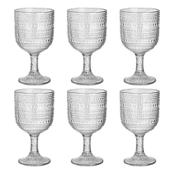 Kieliszki do wina 375 ml 6 szt. Dots * Estia Outlet