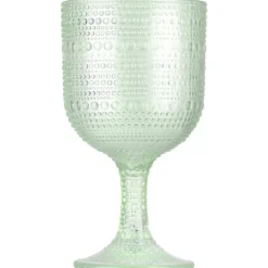 Kieliszki do wina 375 ml 6 szt. Dots Green * Estia Clearance