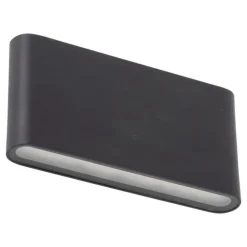 Kinkiet ARWENA M czarny 2xLED IP 54