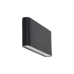 Kinkiet ARWENA M czarny 2xLED IP 54