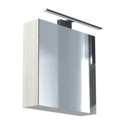 Kinkiet Łazienkowy CEZANNE Biały 8W LED 3000K IP44 40cm