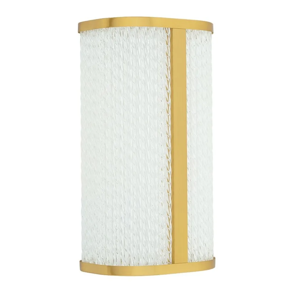 Kinkiet Łazienkowy PALMAS Złoty 15W LED 4000K IP44