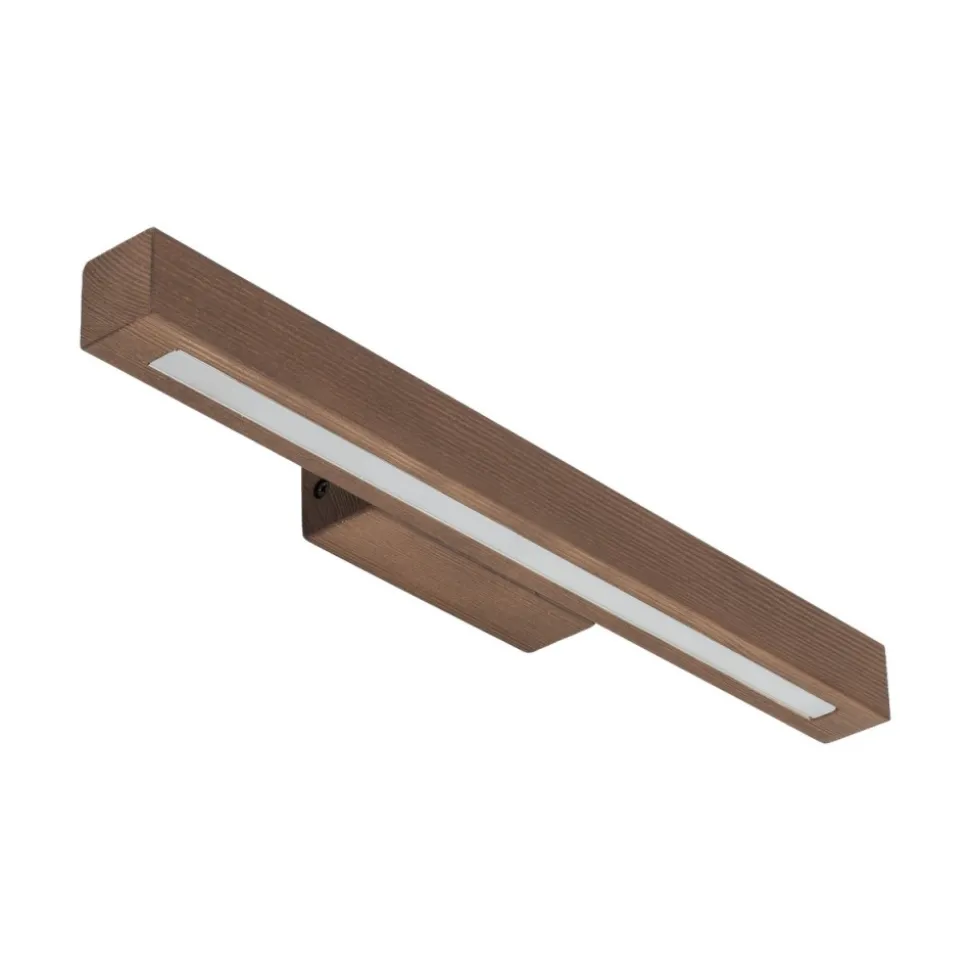 Kinkiet ścienny TEO Orzech Drewno 12W LED
