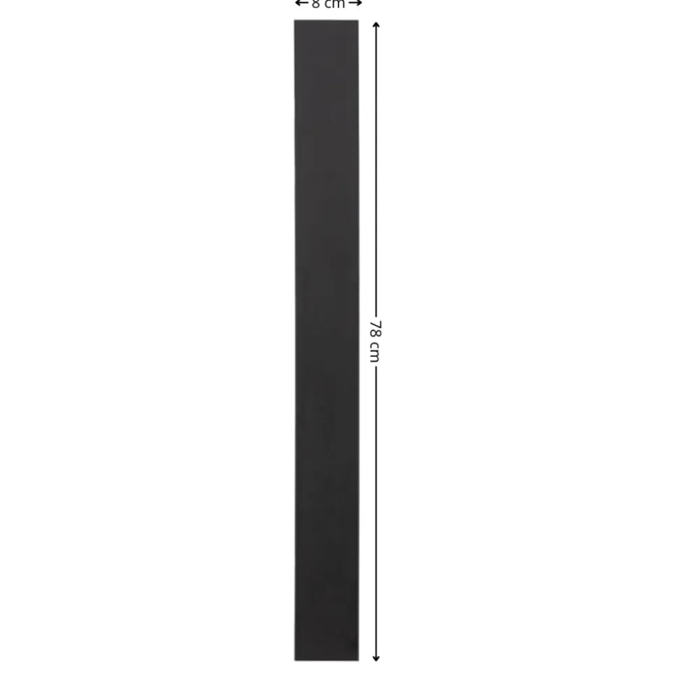 Kinkiet COMMA LED S czarny 19W 3000K