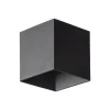 Kinkiet CUBE czarny 2xLED IP 54