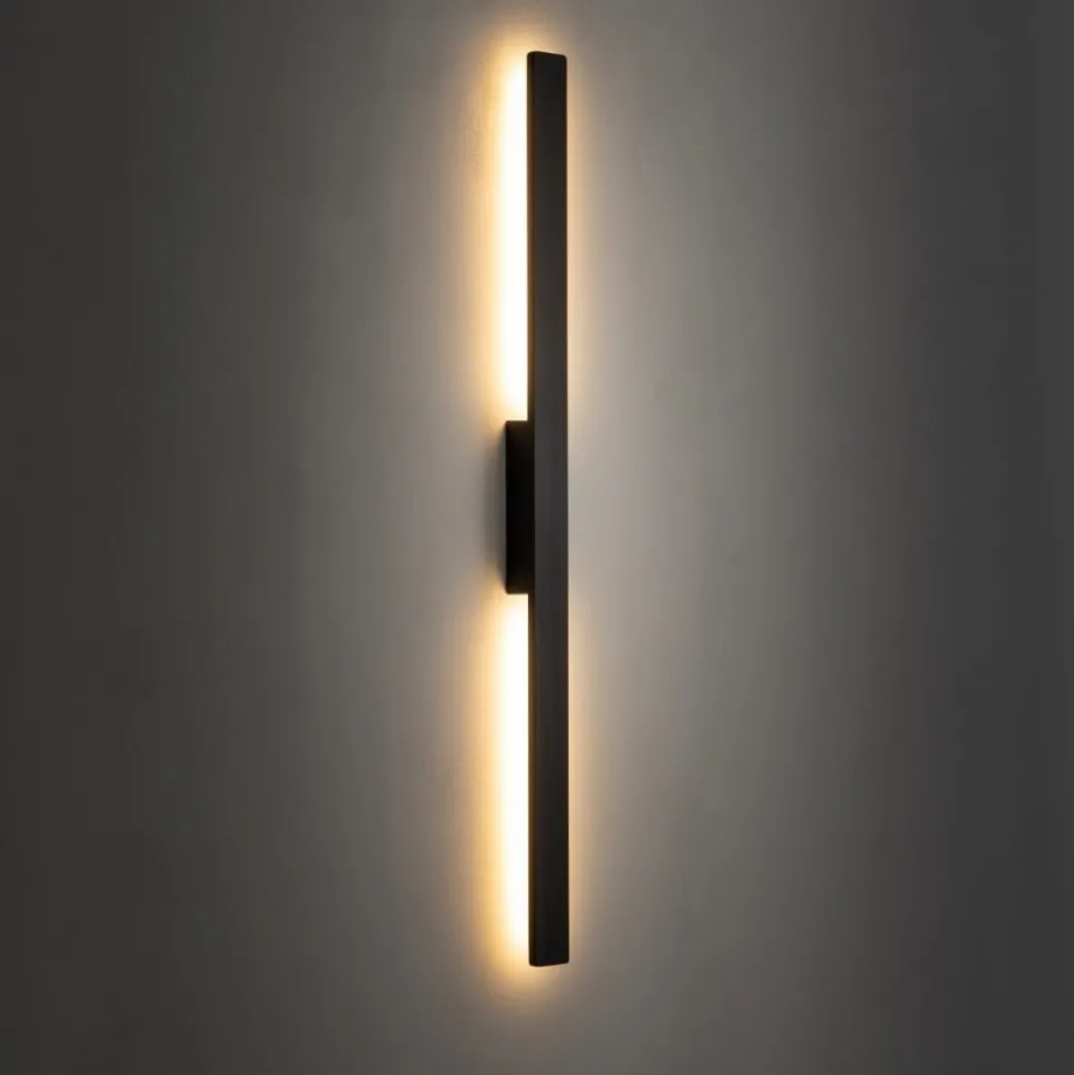 Kinkiet DEMI LED M czarny 18W 3000K IP54