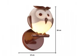 Kinkiet dziecięcy OWL Led