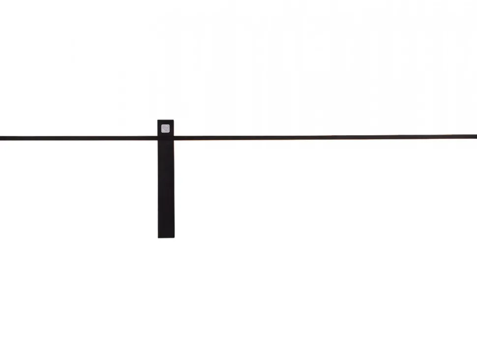 Kinkiet IMPULSE LED M czarny z włącznikiem 3000K