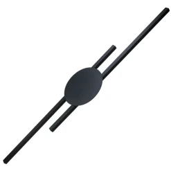 Kinkiet JAVA Czarny 2x24W LED 86cm