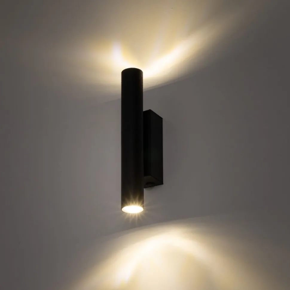 Kinkiet LAGOS czarny 2xG9