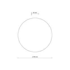 Kinkiet LUNA Beżowy 4xG9 40cm