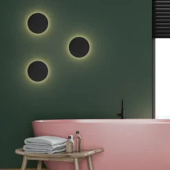Kinkiet LUNA Czarny 2xG9 20cm