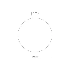 Kinkiet LUNA Dębowy 4xG9 40cm