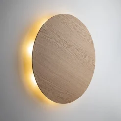 Kinkiet LUNA WOOD dąb 8xG9
