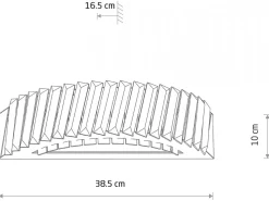 Kinkiet LUXORA LED 15W 3000K