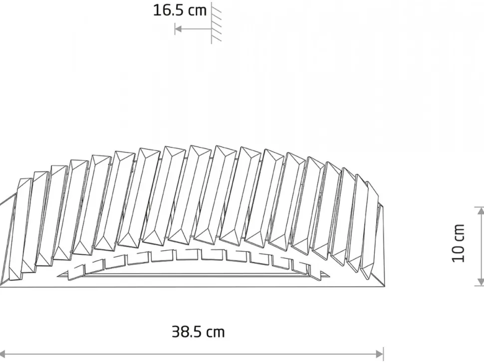 Kinkiet LUXORA LED 15W 3000K