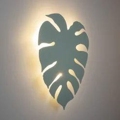 Kinkiet MONSTERA Miętowy 3xG9
