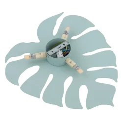Kinkiet MONSTERA Miętowy 3xG9
