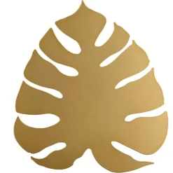 Kinkiet MONSTERA złoty 3xG9