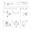 Kinkiet MOTIVE Czarny 11W LED 4000K 80cm
