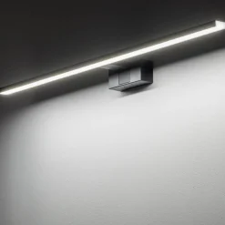 Kinkiet nad lustro CEZANNE LED L czarny