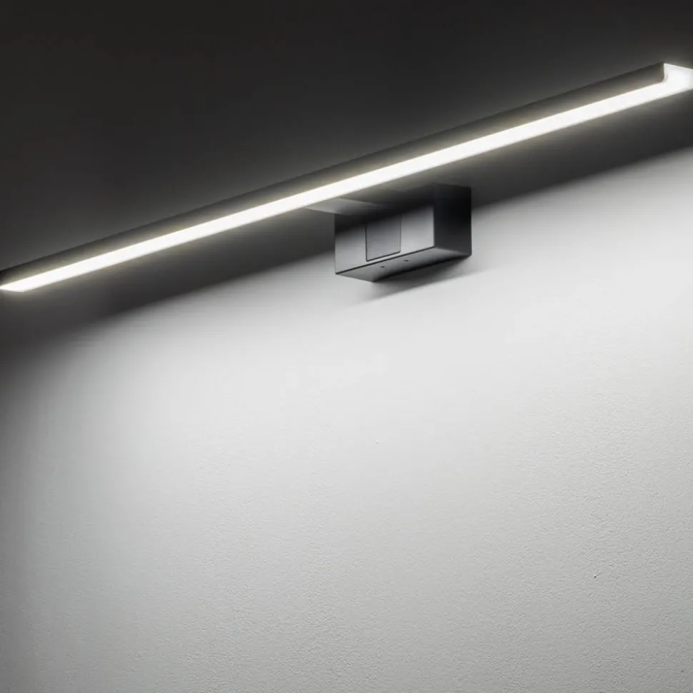 Kinkiet nad lustro CEZANNE LED L czarny