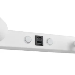 Kinkiet NEX biały 2xGU10 z portem USB