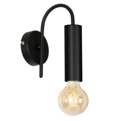 Kinkiet nowoczesny Loop czarny LOFT